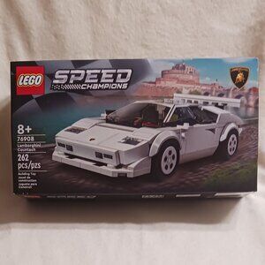 Unopened Excellent Condition RETIRED Lego Model 76908 Lamborghini Countach